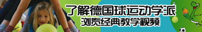 日本动漫艹了解德国球运动学派，浏览经典教学视频。